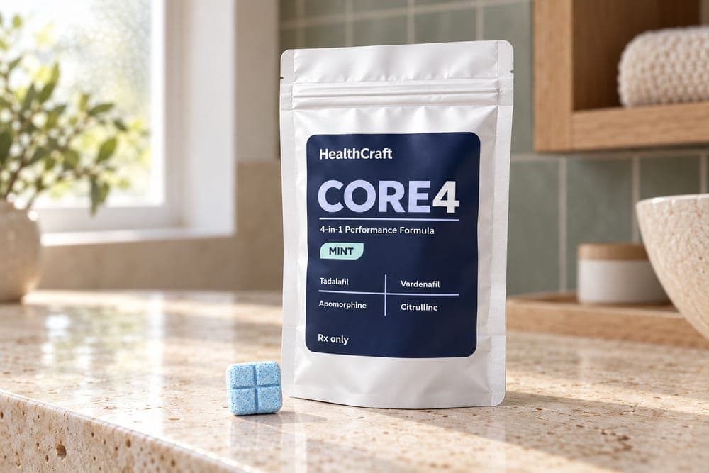 CORE4 rapid-dissolve tablet sachet